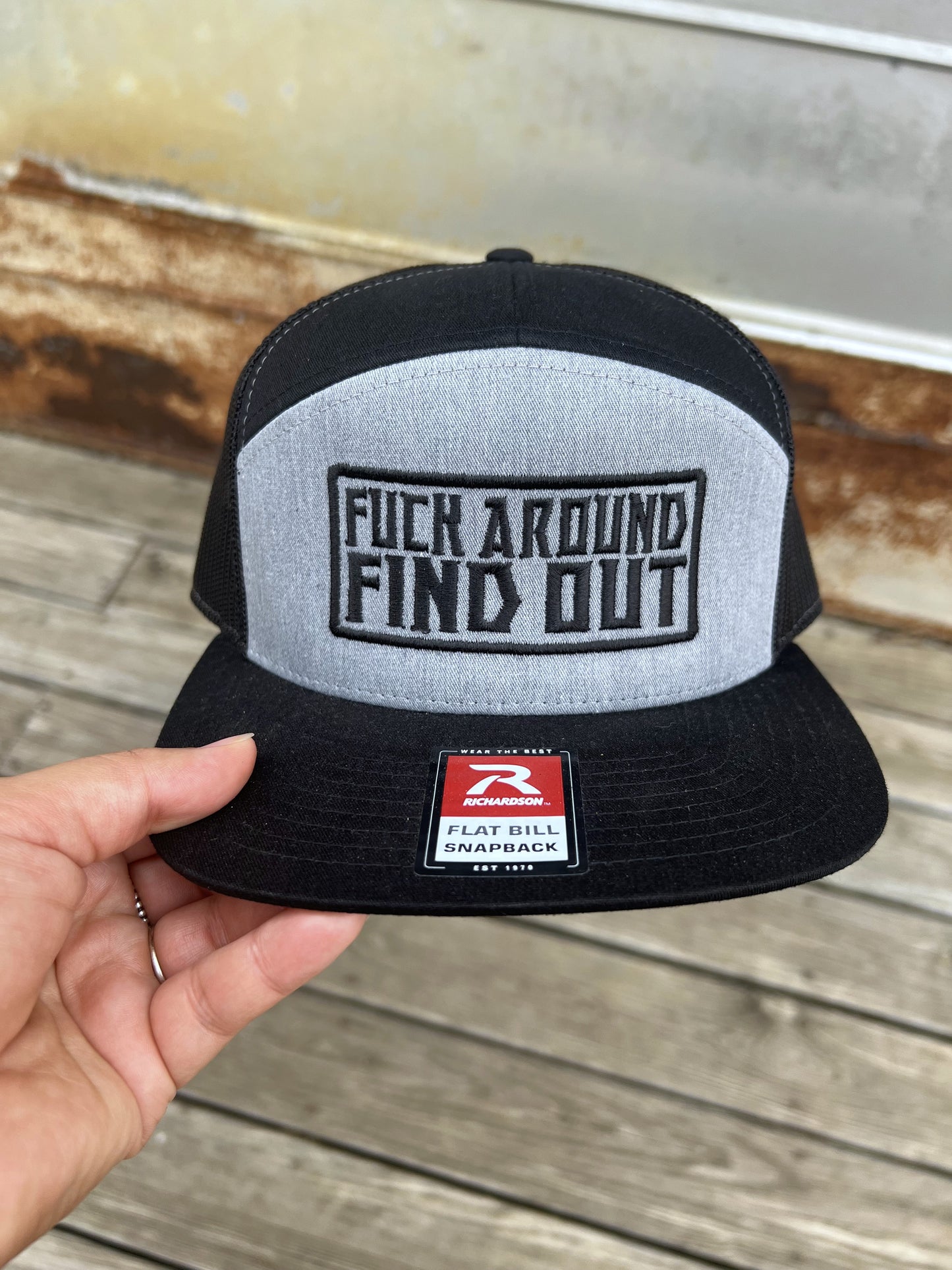 Fuck Around Find Out Structured Hat