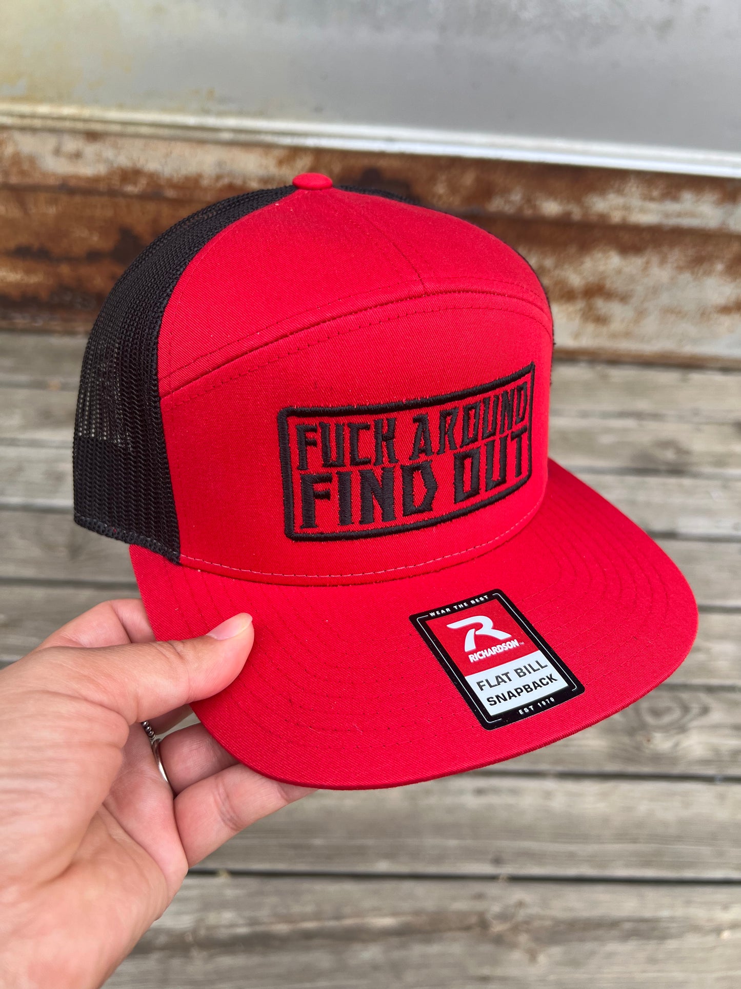 Fuck Around Find Out Structured Hat