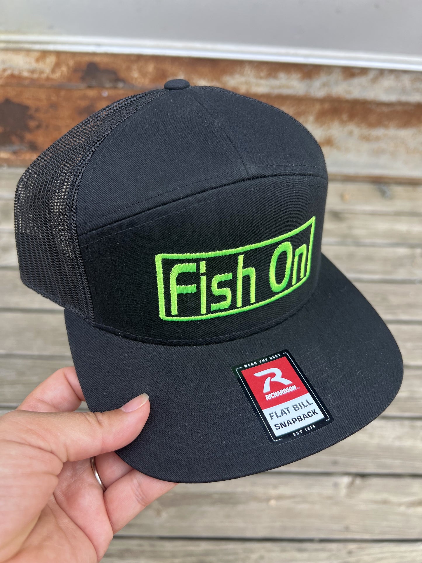 FISH ON Structured Hat