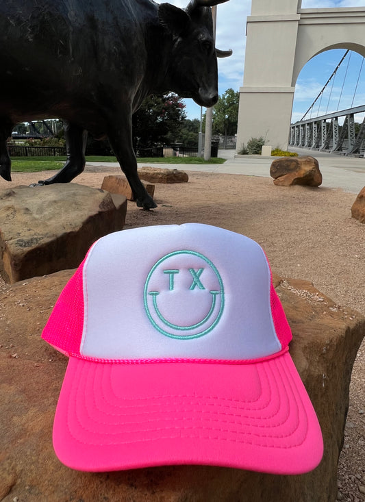 TX Smiley Foam Hat