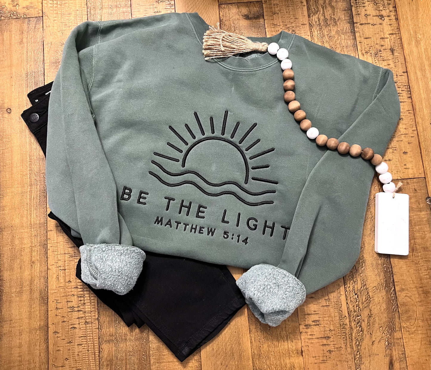 BE THE LIGHT Crewneck Sweatshirt