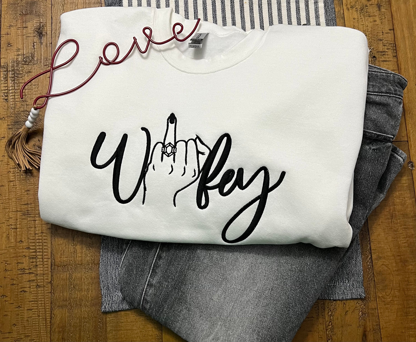 Wifey Engagement Sweatshirt