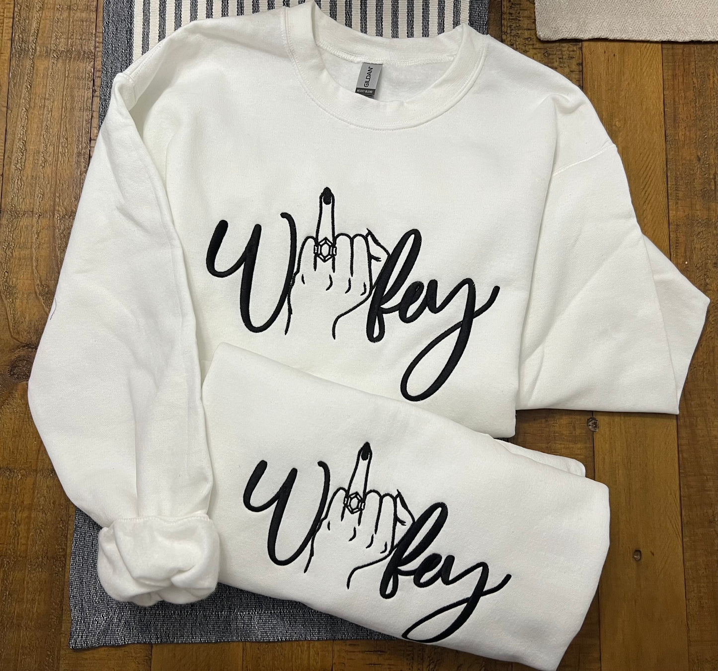 Wifey Engagement Sweatshirt