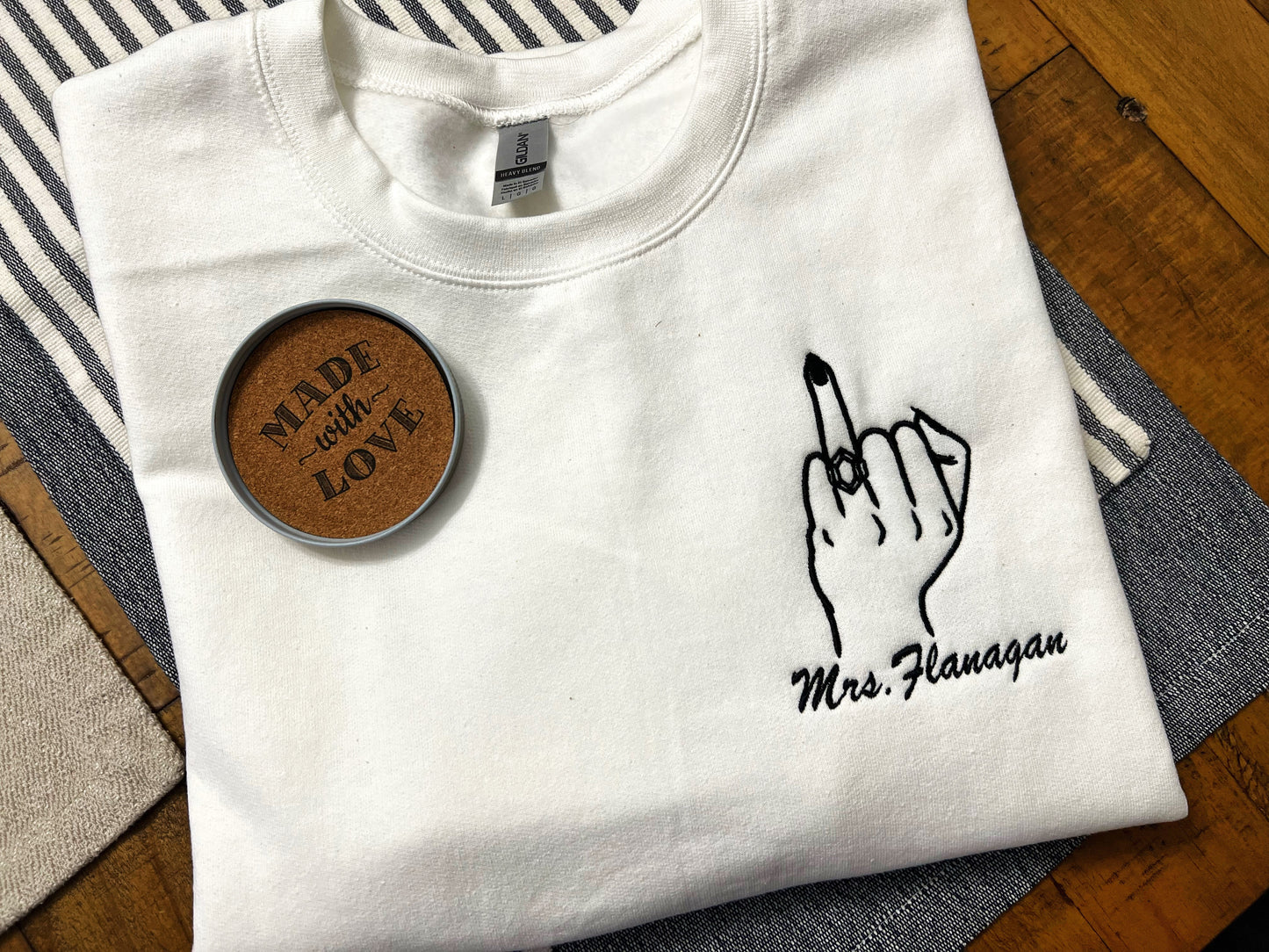 Engagement Finger Sweatshirt