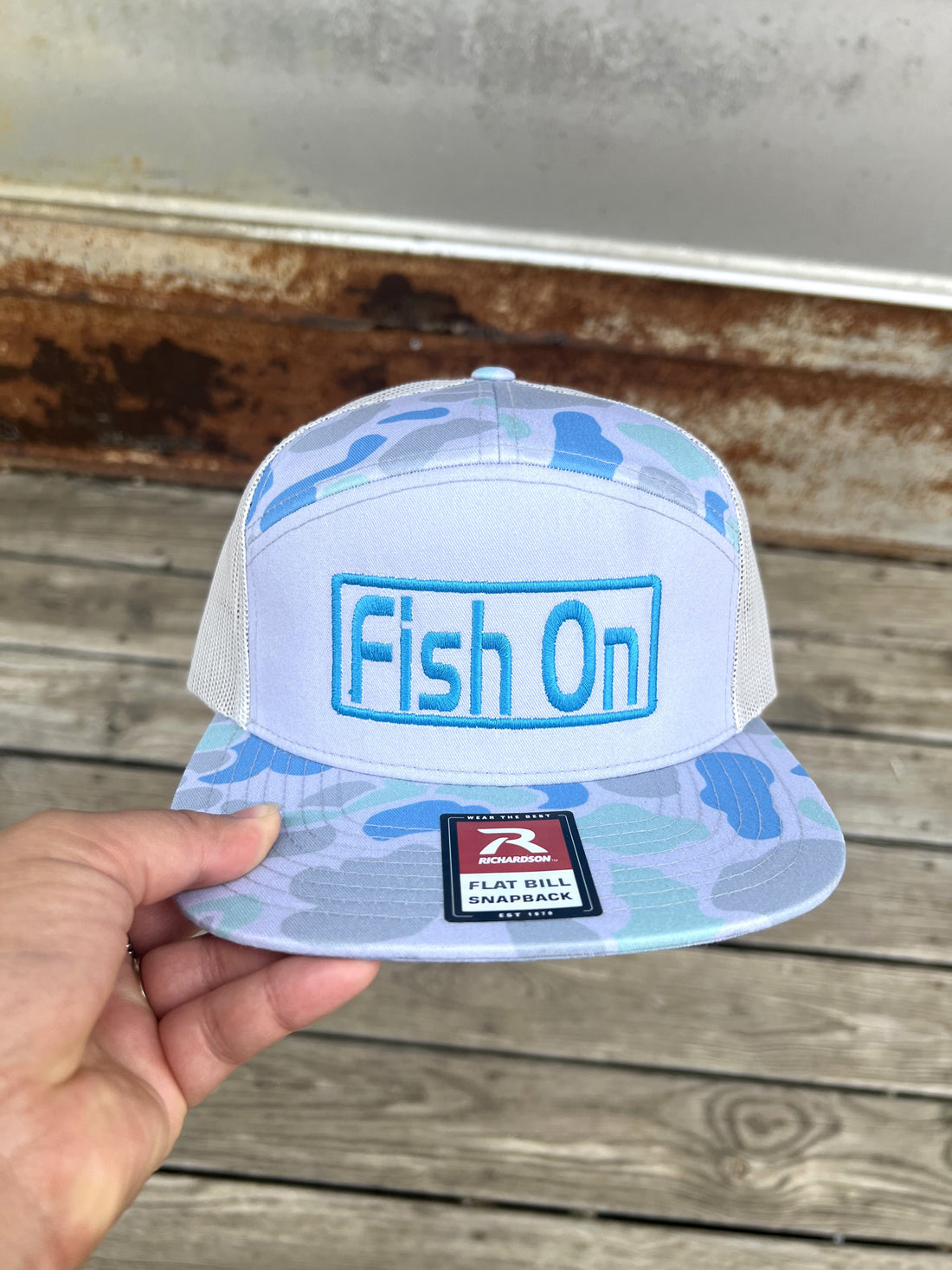 FISH ON Structured Hat – Longhorn Stitching Co