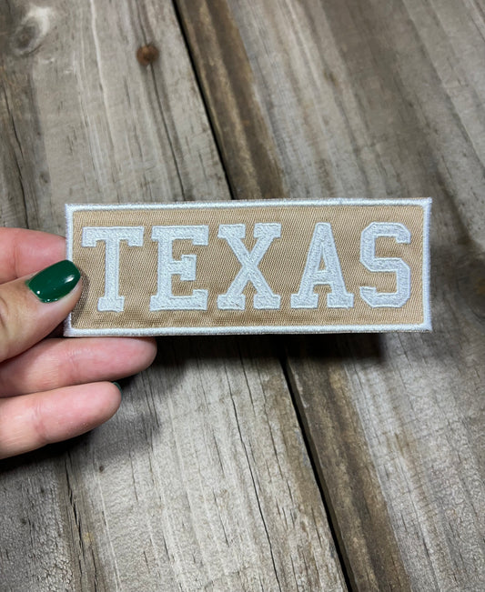 Beige Texas Patch